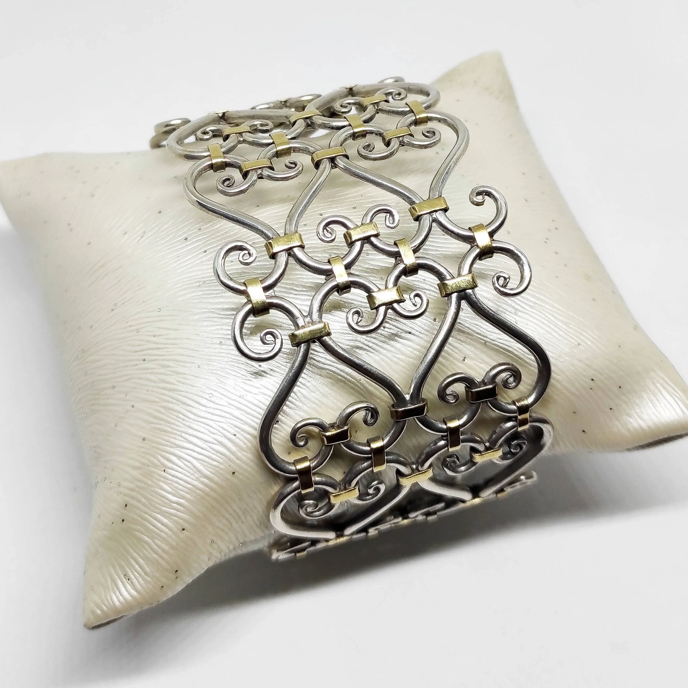 Berber Adjustable Silver Bracelet