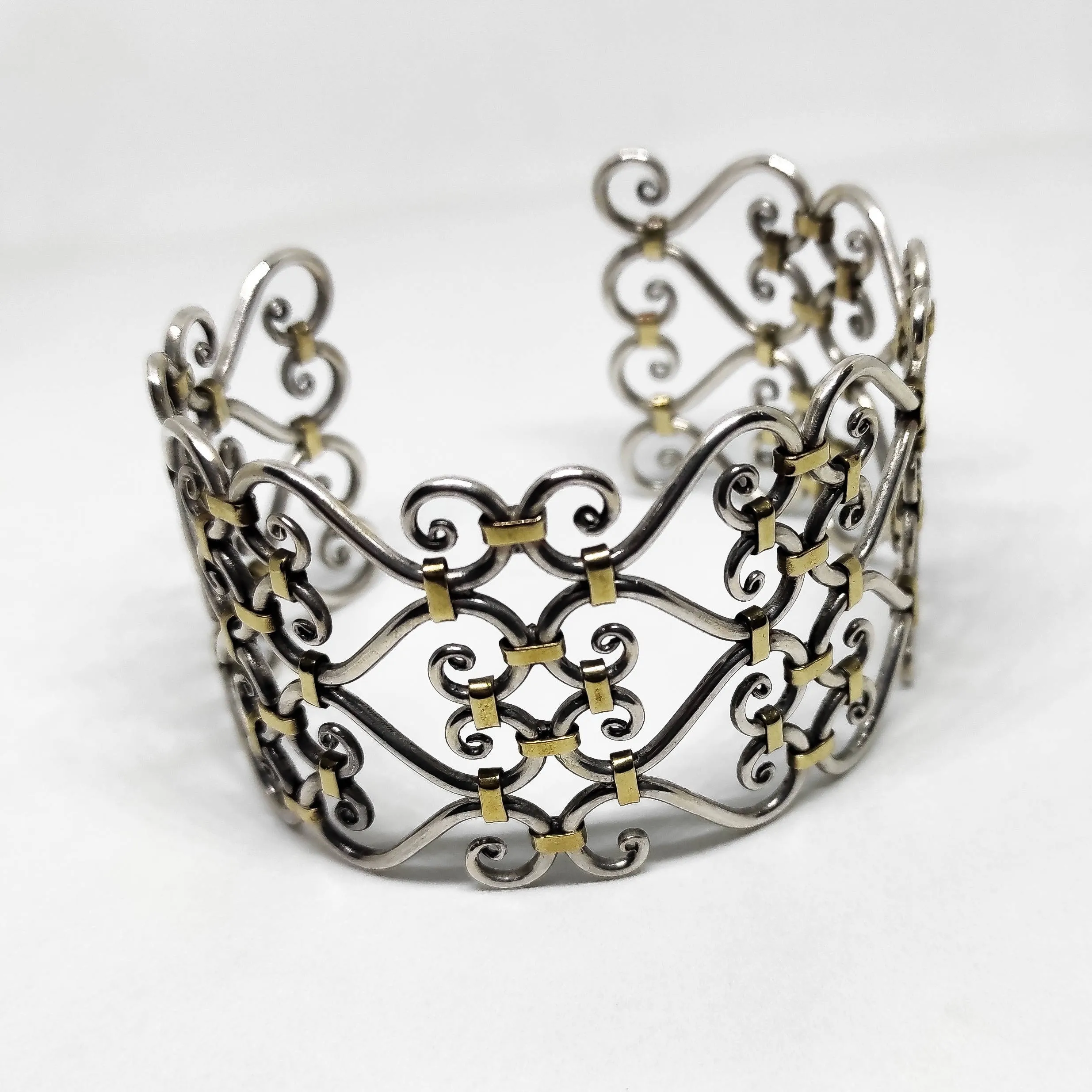Berber Adjustable Silver Bracelet