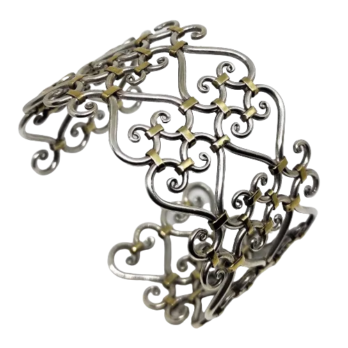 Berber Adjustable Silver Bracelet