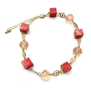 Bracelet Bead Red Coral