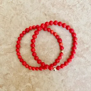 Coral Bracelets