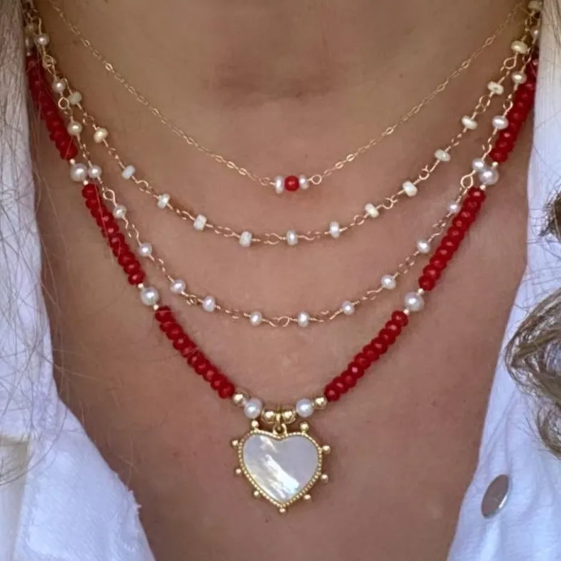 Coral Necklace - Corazon