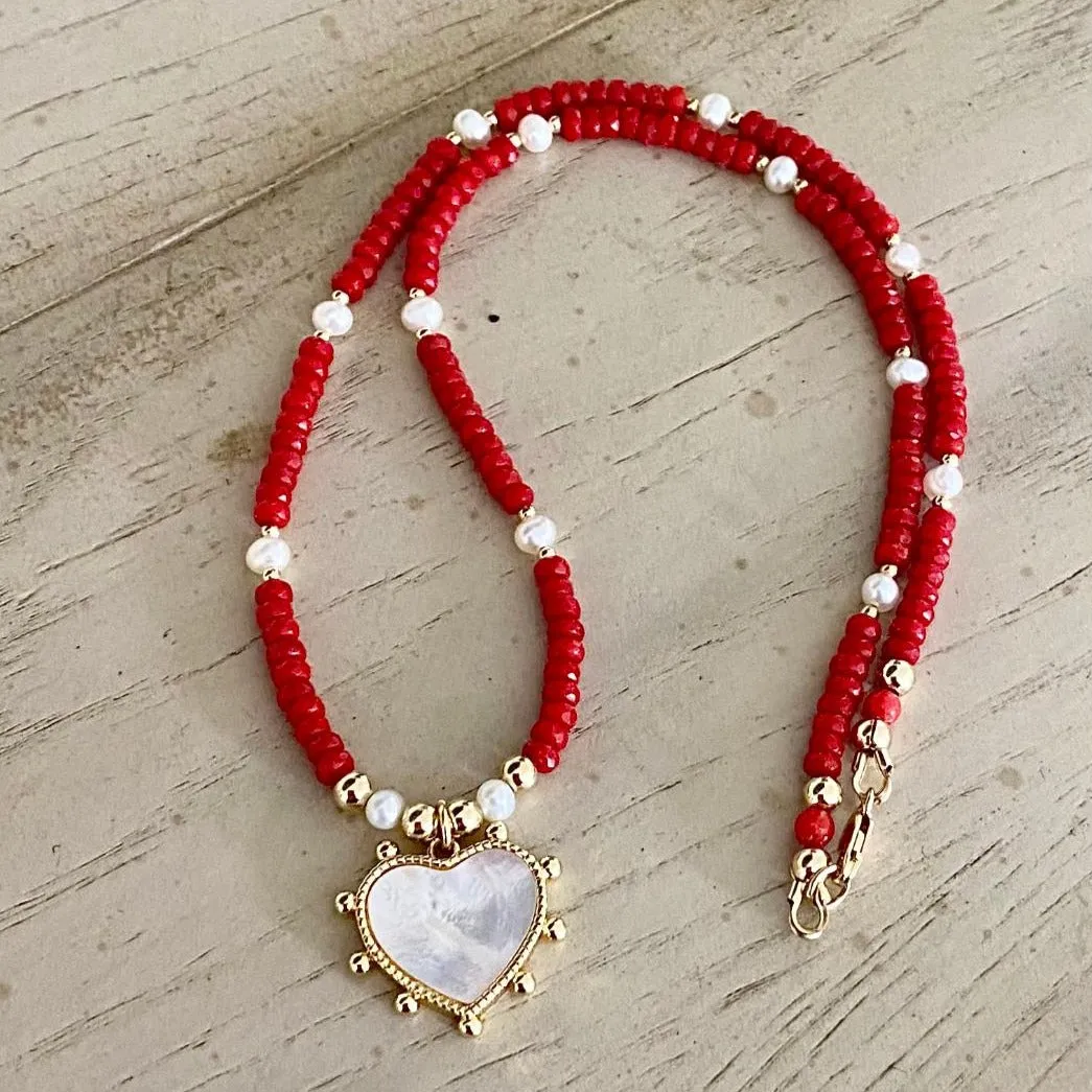 Coral Necklace - Corazon