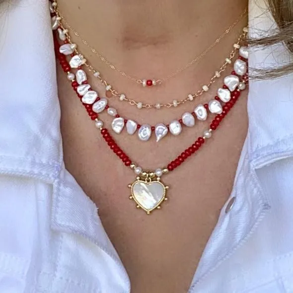 Coral Necklace - Corazon