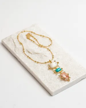 Gas Bijoux Tiki 3 Rows Necklace