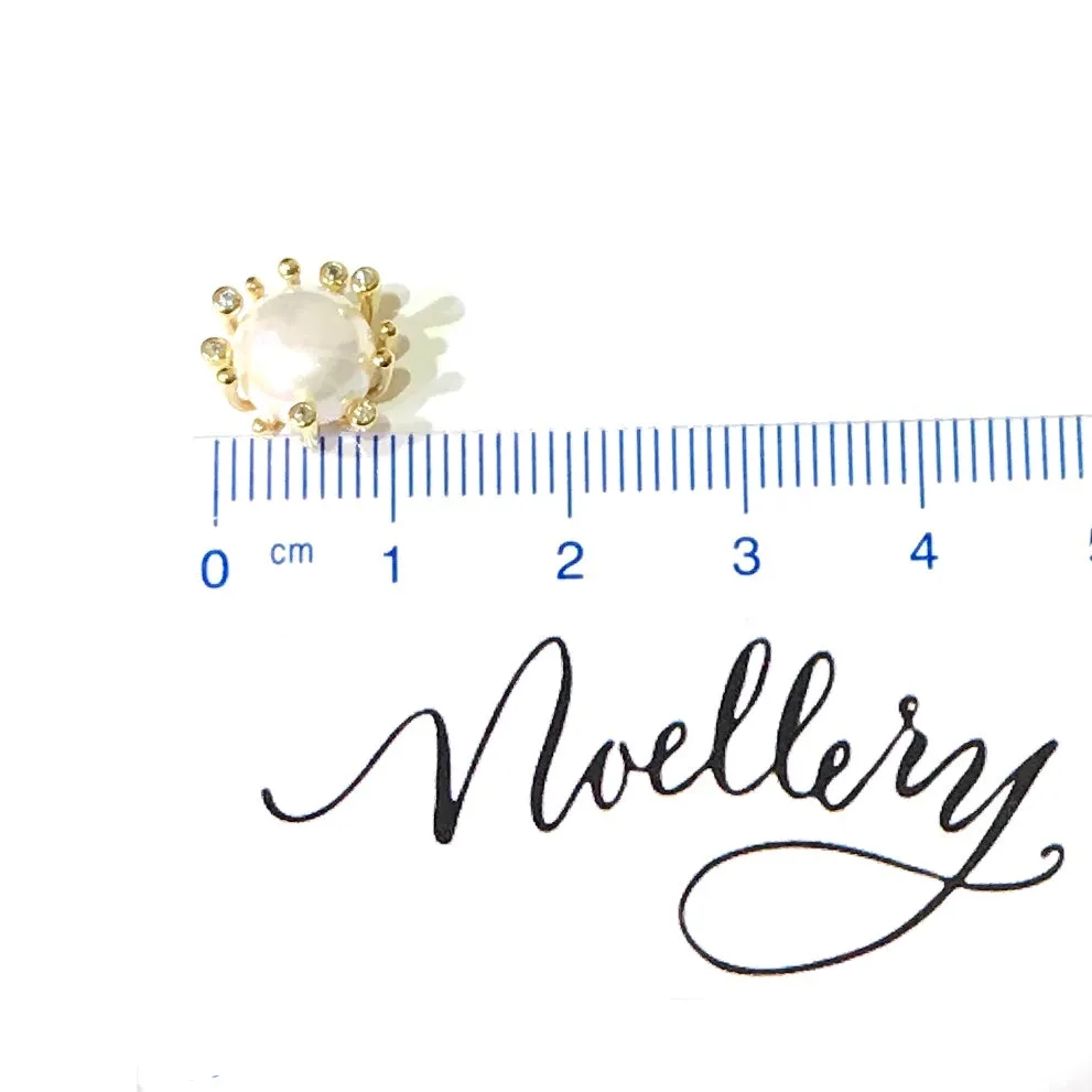 Pearlea Crown Earrings