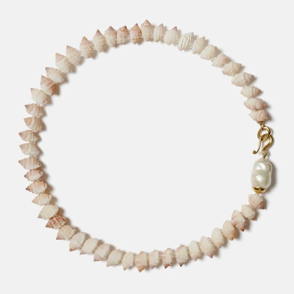 Pink Mini Shell Necklace
