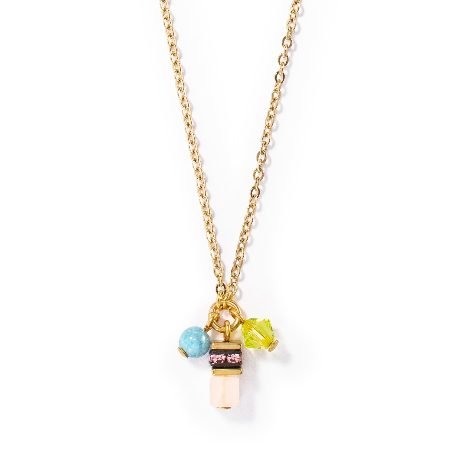 Small Guardian necklace pastel